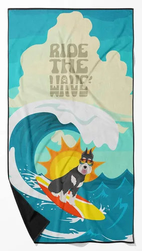 Miniatura 67 de Caroline's Treasures MLM1178TWL3060 Surfer Dog Airedale Terrier - Toalla de playa de gran tamaño, manta de playa, piscina, artículos esenciales