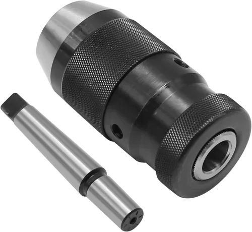 Miniatura 8 de 1/32" -1/2" JT33 Chuck MT2-JT33 Adaptador de portabrocas R8 Portabrocas sin llave