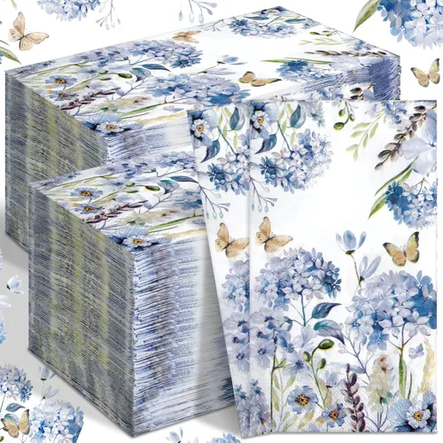 Miniatura 10 de Karenhi 200 Piezas Servilletas Desechables Decorativas Religiosas 2 Capas Toallas Desechables Cristianas para Baño Servilletas de Papel