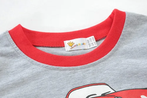 Miniatura 2 de Pijamas para niños pequeños, ropa de dormir de algodón de 2 piezas, conjunto de pijamas para niños de 2 a 7 años
