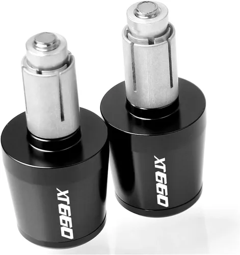 Miniatura 2 de Tapones de empuñadura de motocicleta, un par de tapones de agarre CNC de 0.866 in para manillar para Yamaha XT660 XT660R XT660R XT660X 2004-2014