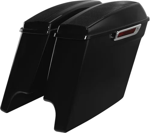 Miniatura 4 de TCT-MOTORPARTS Alforjas rígidas extendidas de 5 pulgadas x 7 pulgadas para bocinas Harley 2014-2024 Touring Road King, Road Glide, Street Glide