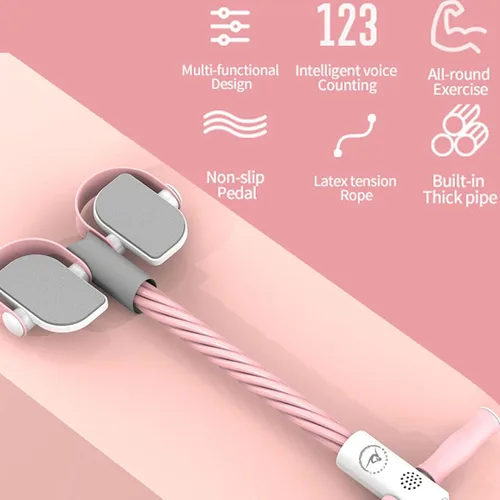 Miniatura 4 de Tirador de pedal de cuerda de tensión, cuerda de tracción, ejercicio de sentadilla, entrenamiento de abdomen para estirar el vientre, entrenamiento
