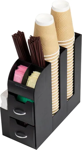Miniatura 5 de Mind Reader caja organizador de café, 6, Negro