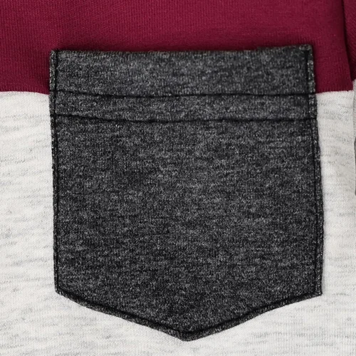 Miniatura 23 de Ropa de otoño e invierno para bebé, trajes de niño pequeño, sudadera de manga larga, sudadera de retazos y pantalones, 2 piezas, 12 meses a 5 años