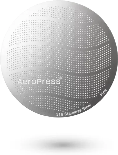 Miniatura 8 de AeroPress XL Filtro Reutilizable de Acero Inoxidable 316, Filtro de Café de Metal Duradero, Sostenible, Ecológico, Apto para Viajes, Se Ajusta a