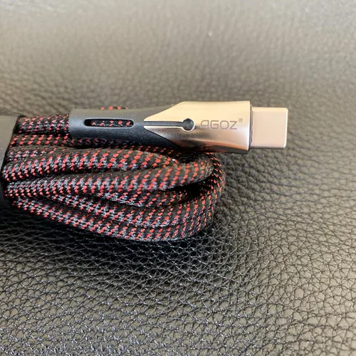 Miniatura 6 de AGOZ Cable USB C tipo 3A de 6 pies con cargador rápido de luz LED compatible con Samsung Galaxy S26 S25 S24 S23 S22, A15 A16 A17 A34 A36 A54, Z Fold