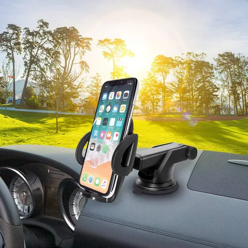 Miniatura 3 de Cellet Soporte telescópico para teléfono de coche – Soporte ajustable para tablero de instrumentos y parabrisas para teléfonos inteligentes