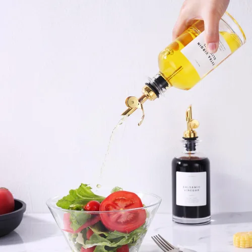 Miniatura 8 de Molimoli Botella Dispensadora de Aceite de Oliva para Cocina, Dispensador de Jarabe de Café con Dosificador Ponderado, Dispensador de Botella