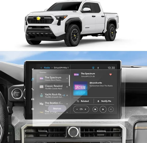 Miniatura 11 de SKTU Accesorios Tundra 2023 2024 2025 2026 Protector de pantalla para Toyota Tundra 2022-2026/Toyota Sequoia 2023-2026 14 pulgadas Navigation Toyota