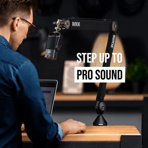 Miniatura 5 de RØDE NT-USB Mini Micrófono USB de condensador versátil de calidad de estudio con software gratuito para podcasting, streaming, juegos, producción
