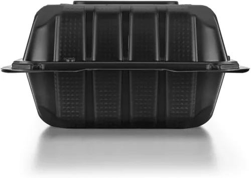 Miniatura 7 de KARAT EARTH Clamshell - Recipientes de alimentos para llevar [6 x 6 pulgadas - 400 quilates] para llevar, aptos para microondas, congelador