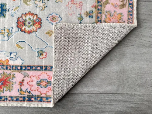 Miniatura 96 de GLN Rugs Traditional Collection - Alfombra de felpilla lavable a máquina, tradicional lavable, antideslizante, alfombra de felpilla de pelo corto