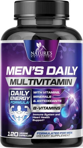 Miniatura 10 de Multivitamínico para hombres – Once Daily Multivitaminas para hombre – Multivitaminas completas con biodisponibilidad óptima de vitaminas