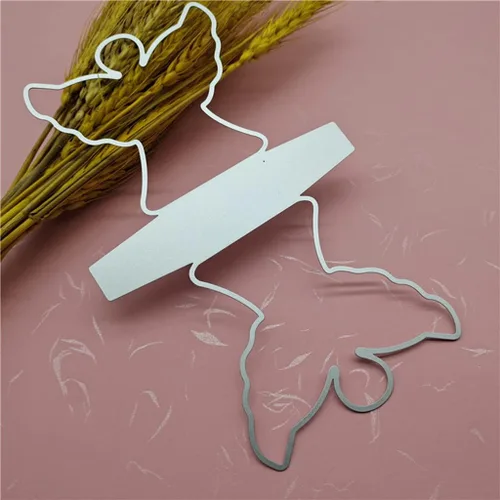 Miniatura 4 de vegan Troqueles para hacer cajas de regalo, troqueles de corte de metal de caja de ángel para tarjetas de álbumes de recortes, 5AC704502