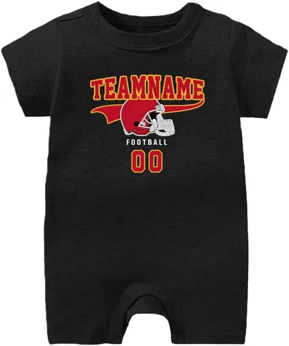 Miniatura 12 de Traje de fútbol personalizado para bebé, hace que tu bebé nombre y número de ropa de fútbol regalos