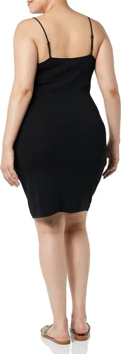 Miniatura 5 de The Drop Minivestido tipo suéter ajustado con tiras Ailyn para mujer