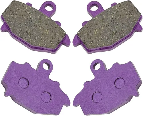 Miniatura 4 de ROADFAR Pastillas de freno traseras para Kawasaki ER-6N/GPz1100, para Kawasaki Ninja 1000/650/650R/ZX10R/ZX6R/ZX9R, para Kawasaki Versys 650