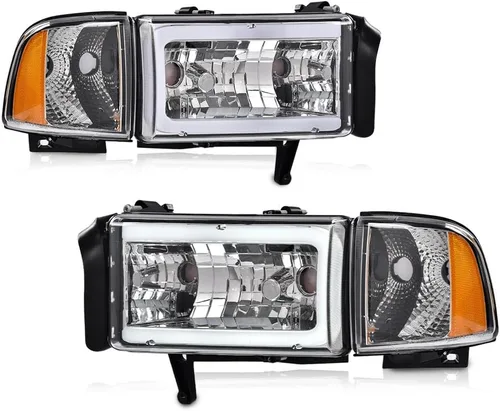 Miniatura 11 de CHEDA Conjunto de Faros Delanteros Faro Compatible con GMC Canyon/Chevy Colorado 2004-2012 Conjunto de Faros Luces de Parachoques