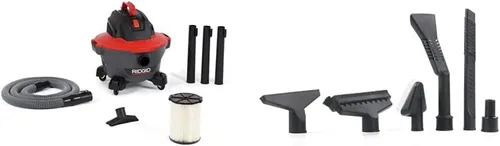 Paquete de aspiradora húmeda/seca RIDGID con accesorios para aspiradora