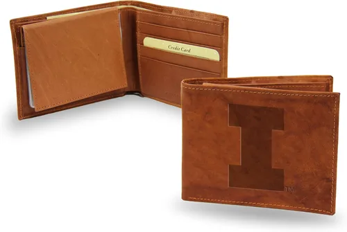 Miniatura 15 de Rico Industries NCAA Alabama Crimson Tide - Billetera de cuero con relieve