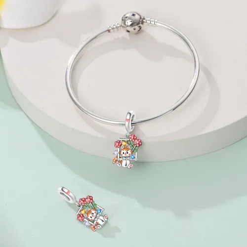 Miniatura 49 de LIGHTDOG Abalorios de plata de ley 925 para pulseras Pandora, collares para mujer, cuentas colgantes, cuentas de joyería, regalos para mujeres