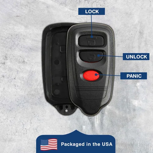 Miniatura 5 de Just the Case - Carcasa para llavero remoto de entrada sin llave para Isuzu Honda Acura (HYQ1512R)