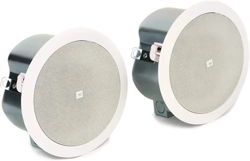 Miniatura 6 de JBL Profesional 24C Micro 4.5 pulgadas Fondo/Primer Plano Altavoz de techo, blanco, se vende por par