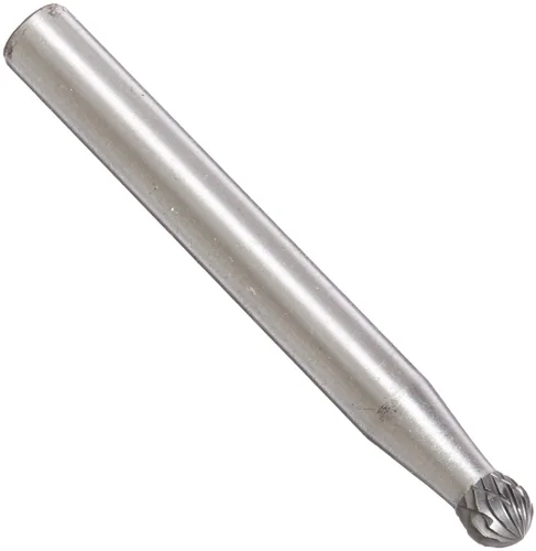 Miniatura 99 de Drill America SA-1 Rebaba de carburo/lima giratoria cilíndrica de doble corte para amoladora de troquel de 1/4" de diámetro x 5/8" de longitud
