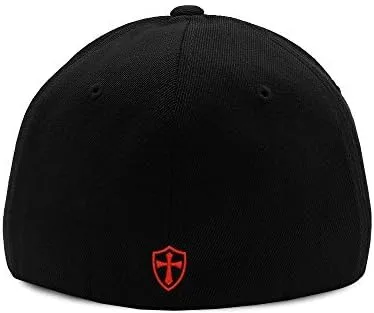 Miniatura 2 de Crusader Knights Templar Cross - Gorro de béisbol plateado