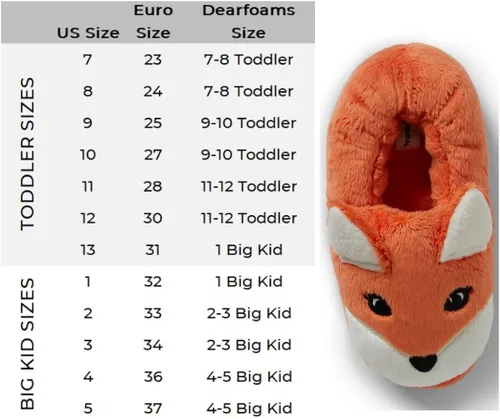 Miniatura 7 de Kids Toddlers Whimsical Animal Critter Washable Slipper