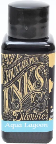 Miniatura 33 de Tinta embotellada para pluma estilográfica Diamine, 30 ml - Ámbar