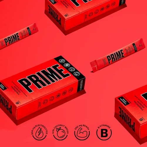 Miniatura 3 de PRIME - Barritas de hidratación en polvo de una sola porción, electrolitos en polvo para consumir sobre la marcha, bajo en azúcar, sin cafeína