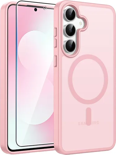 Miniatura 99 de FNTCASE Funda para iPhone 13 Pro: Fundas magnéticas translúcidas mate delgadas con protector de pantalla de vidrio templado