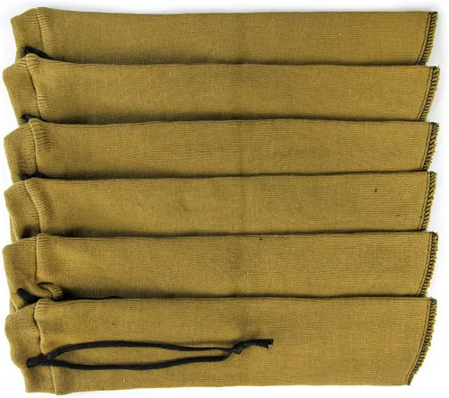 Miniatura 5 de GUGULUZA Calcetines extra gruesos para pistolas, calcetín de pistola para pistola, paquete de 4/5/6 fundas de pistola tratadas de silicona de punto