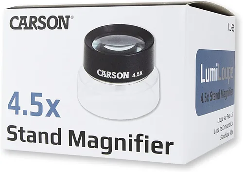 Miniatura 2 de Carson LumiLoupe 4.5x Power - Lupa de soporte preenfocado (LL-55)