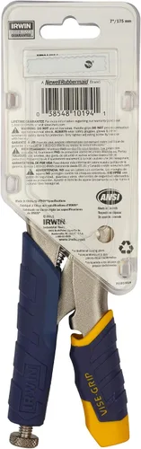 Miniatura 9 de IRWIN Herramientas VISE-GRIP Alicates de bloqueo, liberación rápida, mandíbula curva, 7 pulgadas (13T)