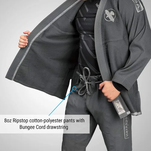 Miniatura 6 de Hayabusa Gi ligero para Jiu Jitsu