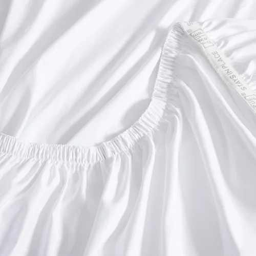 Miniatura 7 de Linen Closet Juego de sábanas de 1000 hilos de algodón egipcio de 4 piezas, 100% satén de algodón, ropa de cama de lujo con bolsillo profundo de 18
