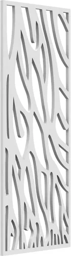 Miniatura 117 de 9 3/8"W x 24 3/8"H x 1/4"T Bristol Decorativos Paneles de Pared de Madera Calado, Cereza