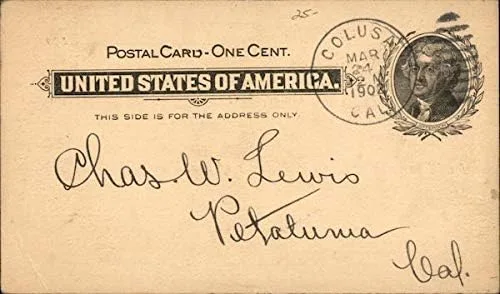 Miniatura 2 de C&J Tires San Francisco, California CA Original Antique Postcard 1902