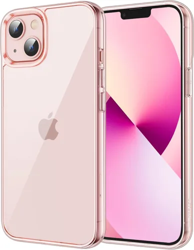 Miniatura 14 de JETech - Funda para iPhone 13 de 15,5 cm, cubierta de goma a prueba de golpes que no se pone amarilla, parte trasera transparente antiarañazos