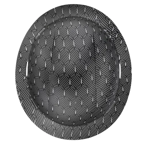 Miniatura 8 de Casco duro para trabajos de construcción aprobado por la OSHA, de ala completa, aprobado como seguro, con diseño personalizado de fibra de carbono