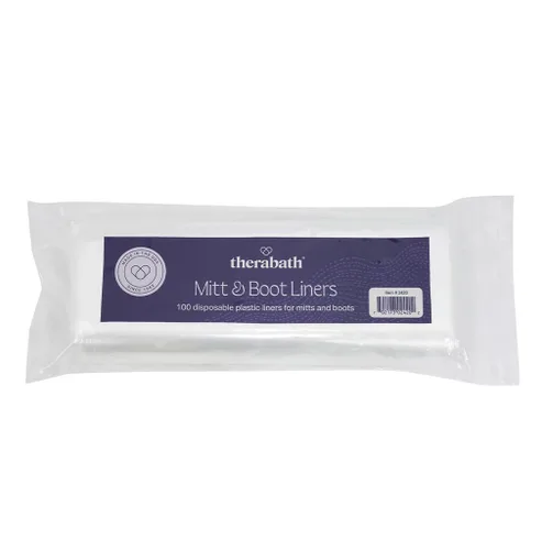 Therabath Guantes desechables y forros para botas, para artritis y terapia cutánea, forros de cera de parafina para manos y pies, uso con guantes y