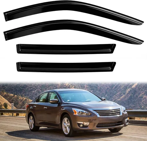 Miniatura 74 de Viseras de ventana protectores de lluvia para Chevy Equinox 2018 2019 2020 2021 2022 2023 2024