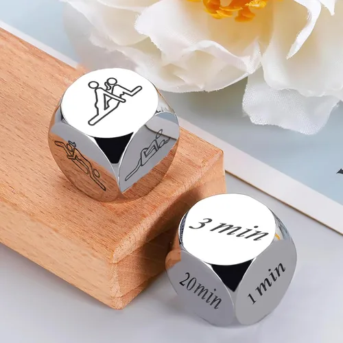 Miniatura 4 de Juego de 2 dados para citas y toma de decisiones, ideas de citas en pareja, regalo divertido para él y ella en cumpleaños y San Valentín