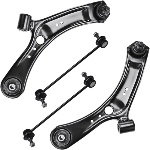 Miniatura 49 de Detroit Axle - Brazos de control superiores traseros para Chrysler 300 Dodge Challenger Charger Magnum, reemplazo del conjunto de brazos de control