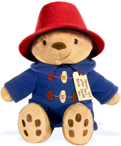YOTTOY Colección Paddington Bear | Peluche clásico de oso Paddington sentado - 8.5 pulgadas de alto