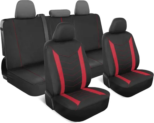 Miniatura 15 de Motor Trend SpillGuard 2 fundas de asiento gris carbón para automóviles y fundas de asiento para camiones – Fundas de asiento de coche impermeables