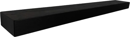 Miniatura 38 de joelsantiques Estantes flotantes de madera de 60 pulgadas para pared, 60 x 7 x 3 pulgadas, hechos de madera natural, estante largo y resistente